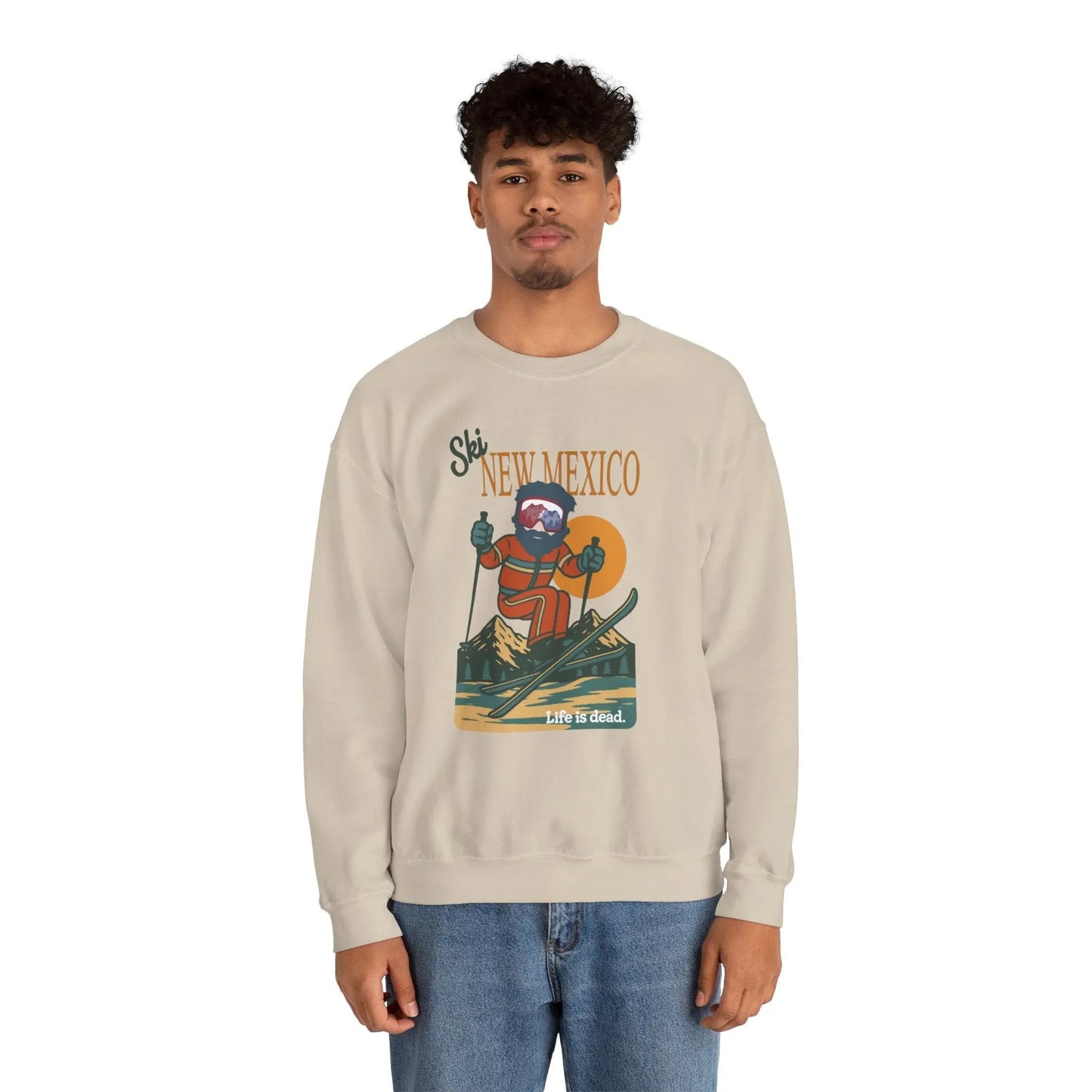 Ski New Mexico Retro Crewneck
