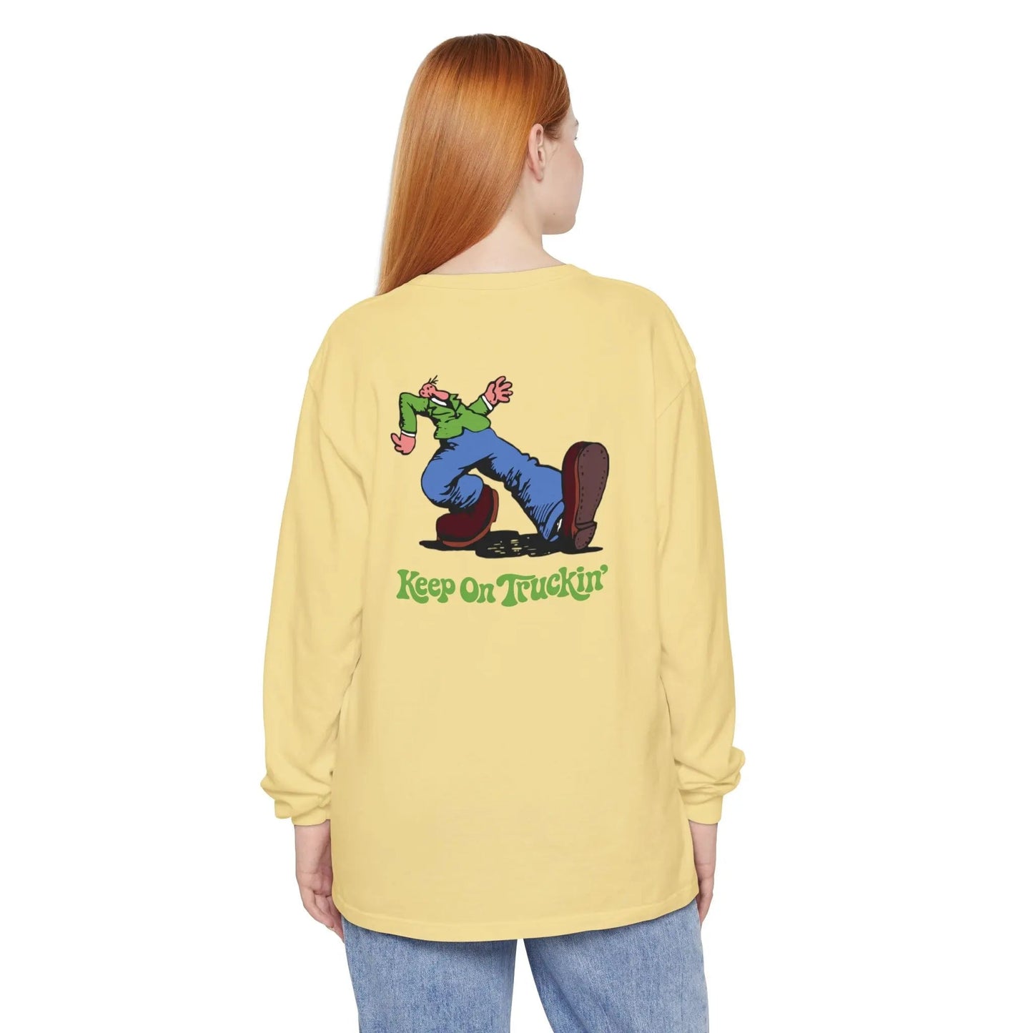 The Do-Dah Man Vineyard Collection Two-Sided Garment-Dyed Long Sleeve