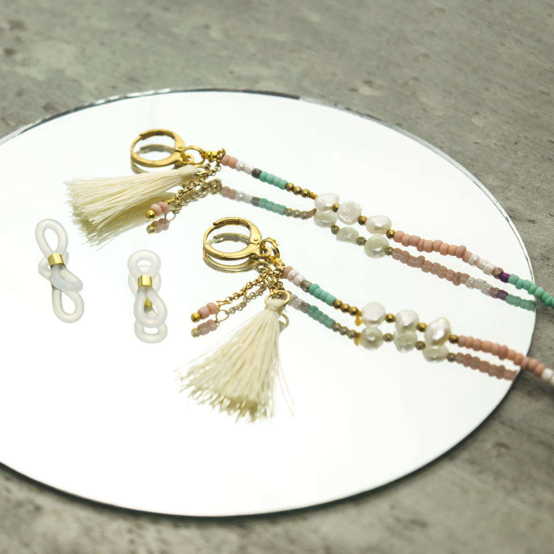 Cindy Bead & Tassel Sunglass Chain - Thailand