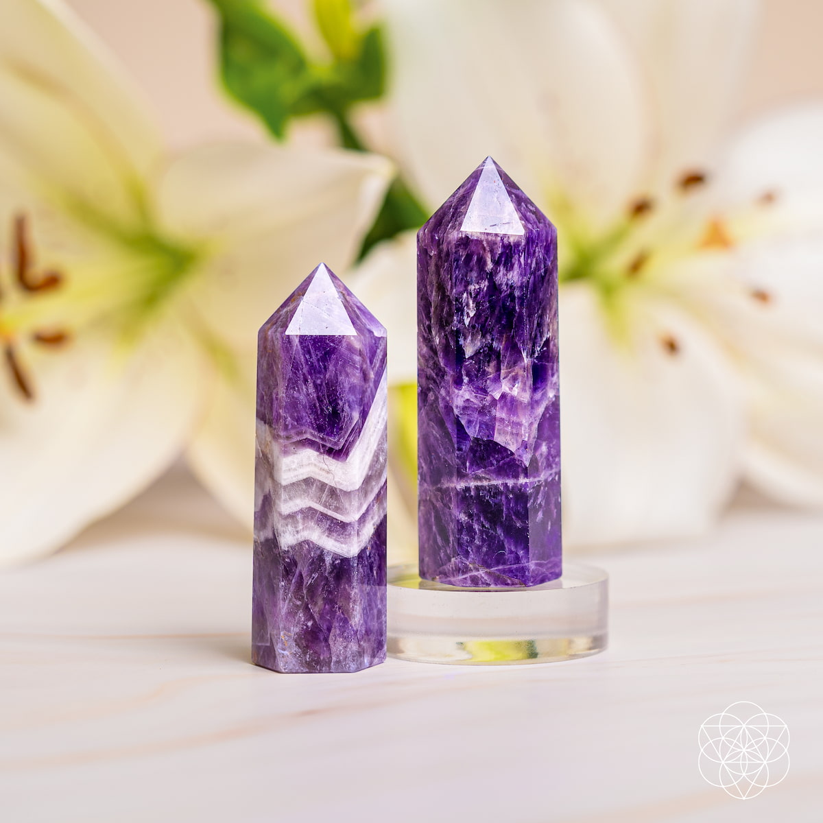Cycle Breaker - Chevron Amethyst Point of Transformation