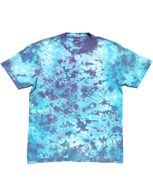 Crystal-Dyed T-Shirt – Aqua Jazz