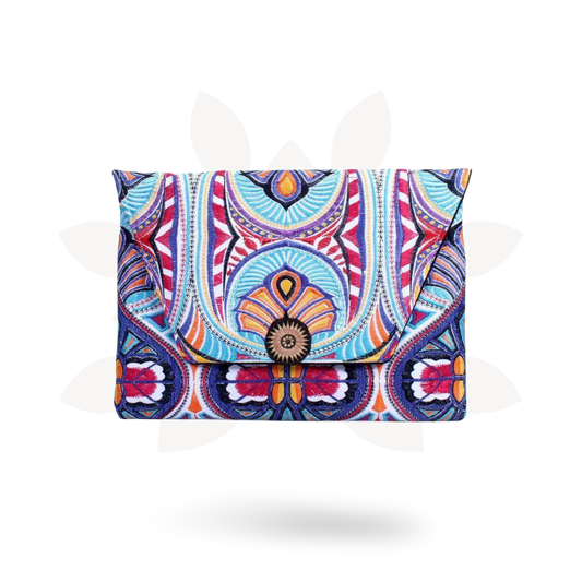 Embroidered Tahj Envelope Clutch | iPad Bag - Thailand