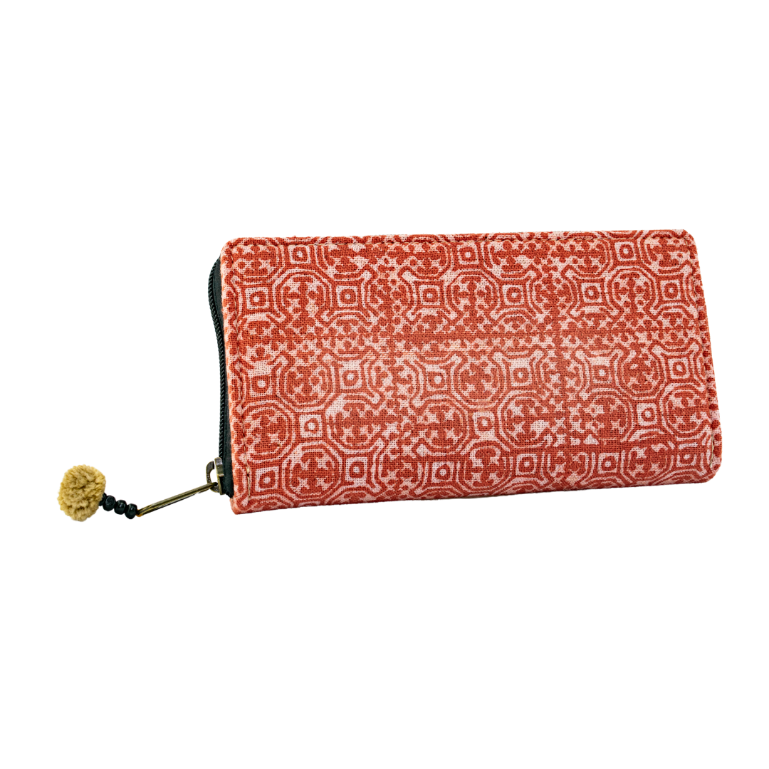 Handmade Oasis Batik Wallet  - Thailand