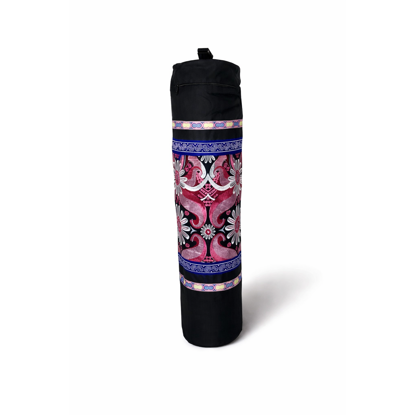 Daisy Embroidered Unique Boho Yoga Bag - Thailand