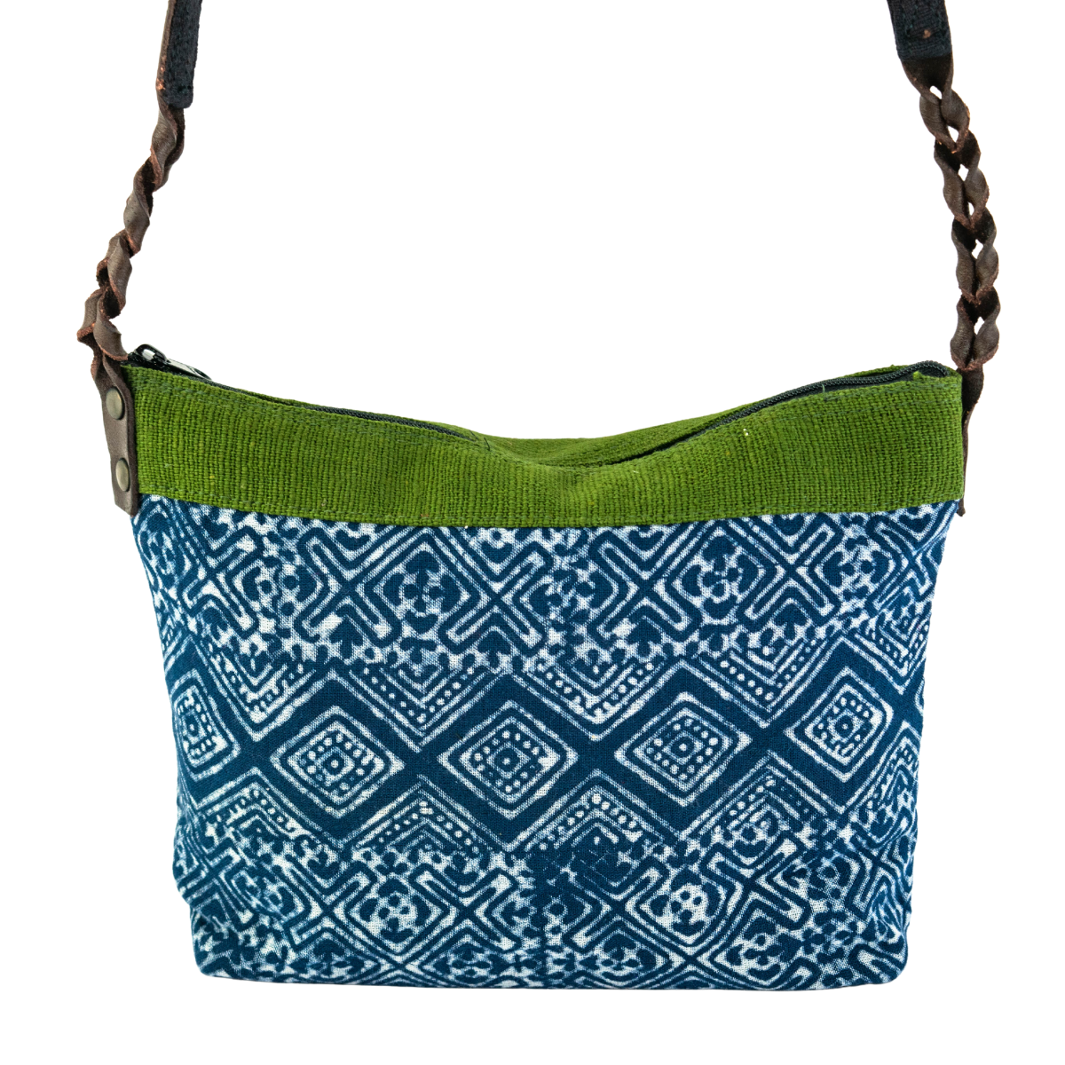 Hillside Batik Crossbody Purse - Thailand
