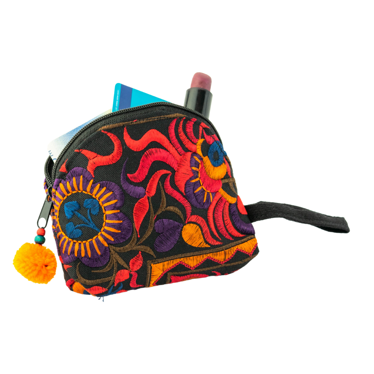 Luna Embroidered Coin Purse (Assorted) - Thailand