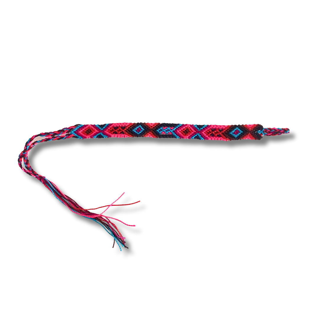 Friendship Woven String Bracelet Small Macrame - Choose Color - Mexico