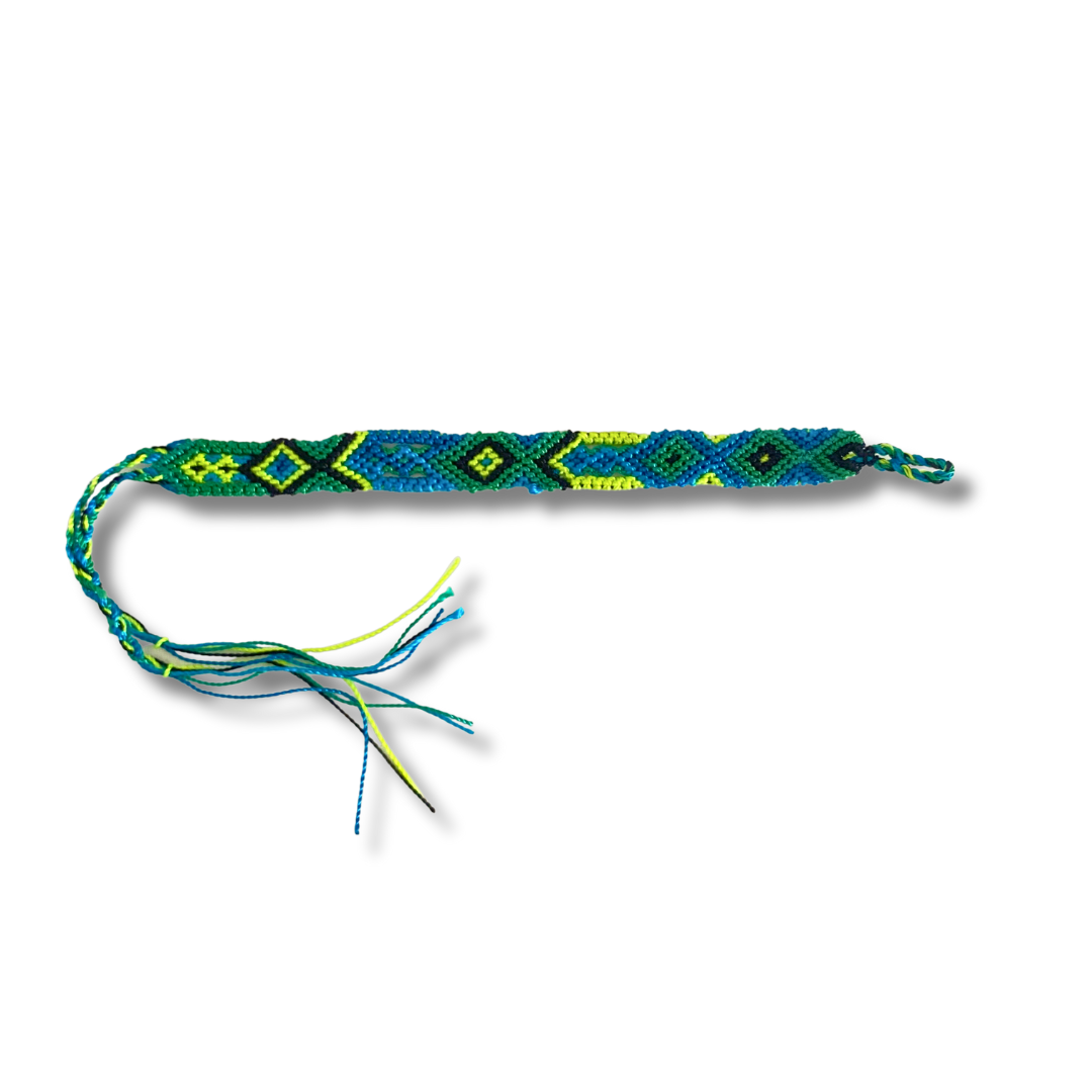 Friendship Woven String Bracelet Small Macrame - Choose Color - Mexico