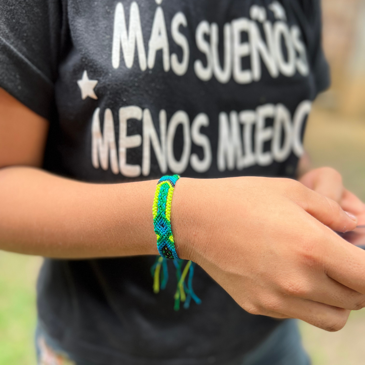 Friendship Macrame Woven Boho String Bracelet (4 Sizes) - Mexico