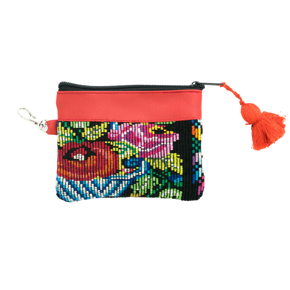 Ana Vegan Leather Huipil Coin Purse - Guatemala