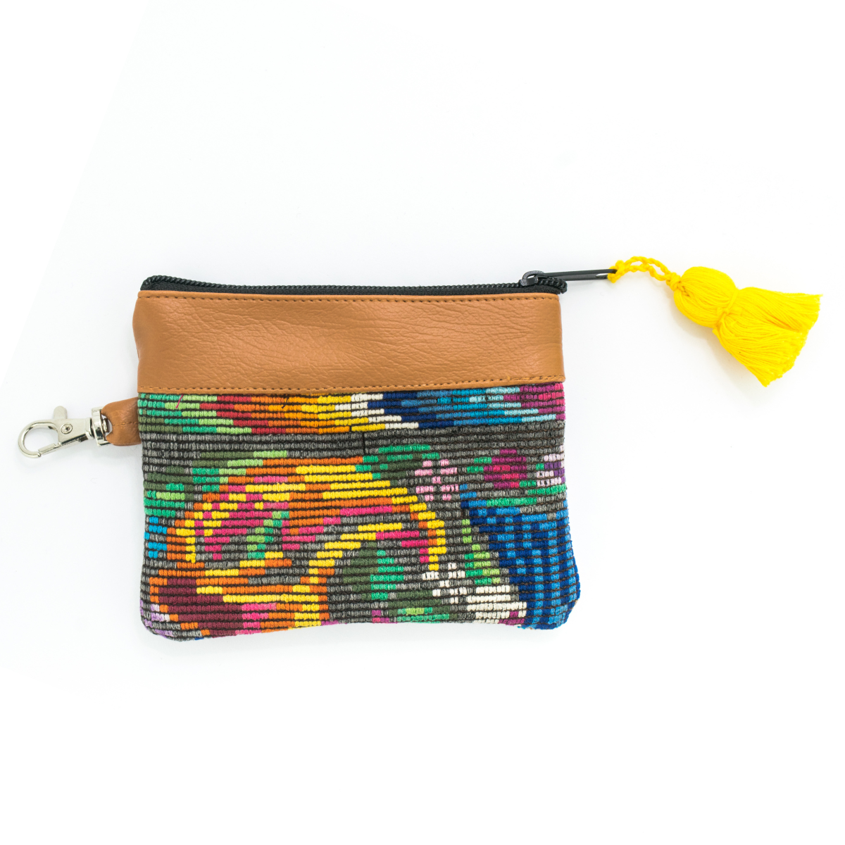 Ana Vegan Leather Huipil Coin Purse - Guatemala