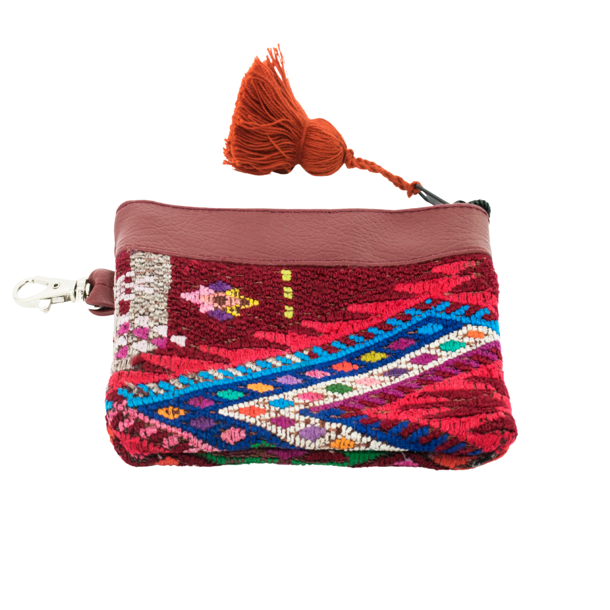 Ana Vegan Leather Huipil Coin Purse - Guatemala