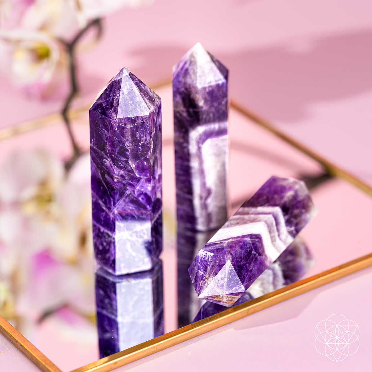 Cycle Breaker - Chevron Amethyst Point of Transformation