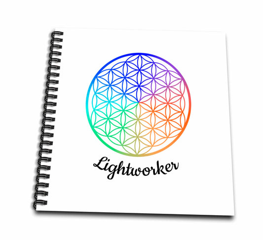 3dRose Sacred Geometry Universal Pattern Symbol Lightworker - Drawing Books (db_338285)