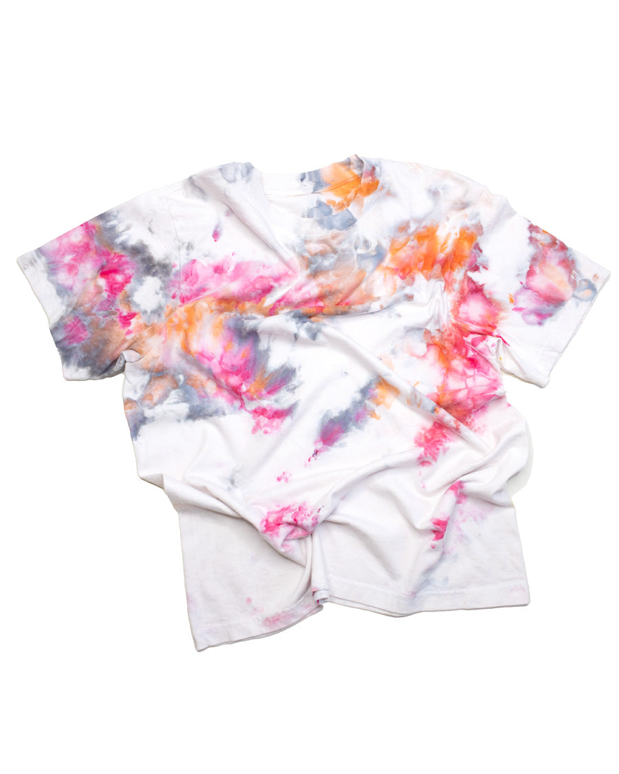 Ice-Dyed 90s Tee – Fire