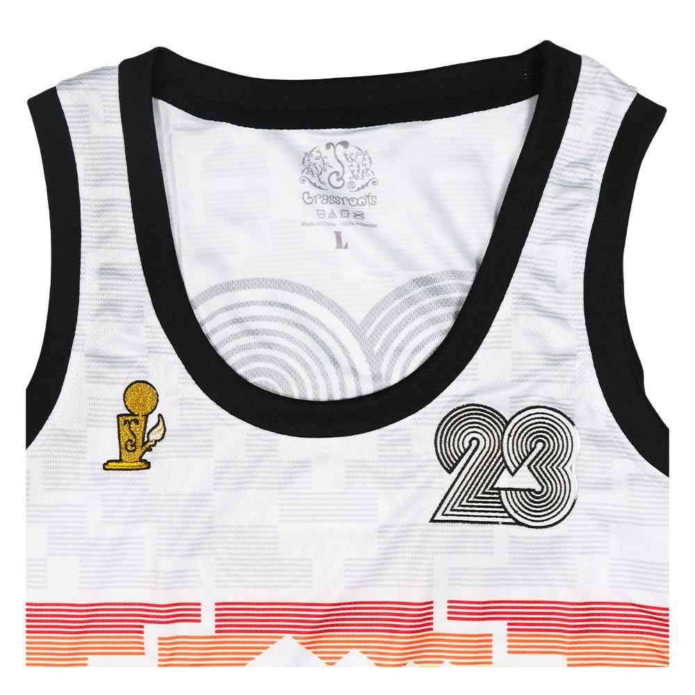 Danker Nuggets Pyramid White Jersey