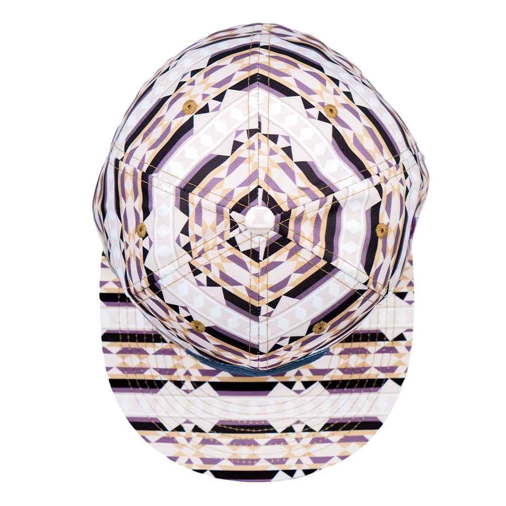 Sahara Pattern Fitted Hat