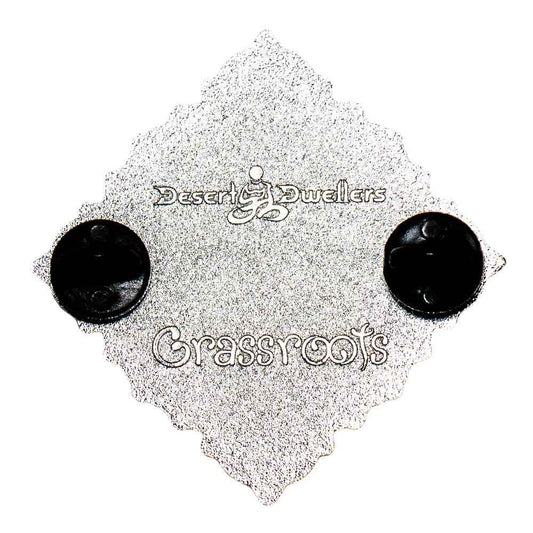 Desert Dwellers Breath Silver Pin
