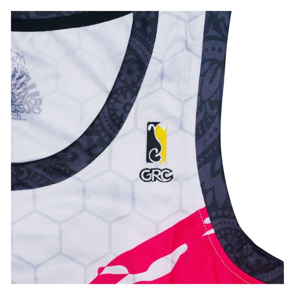 Stylust Paisley Cat White Jersey