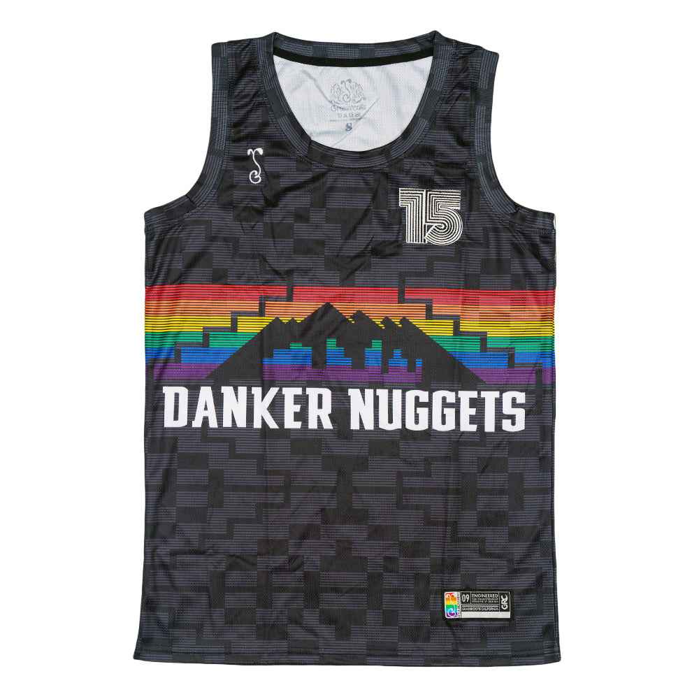 Danker Nuggets Pyramid Black Basketball Jersey