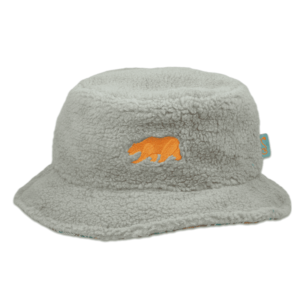 Bear Collection Floral Reversible Bucket Hat