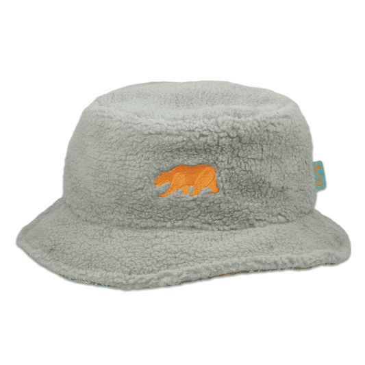 Bear Collection Floral Reversible Bucket Hat