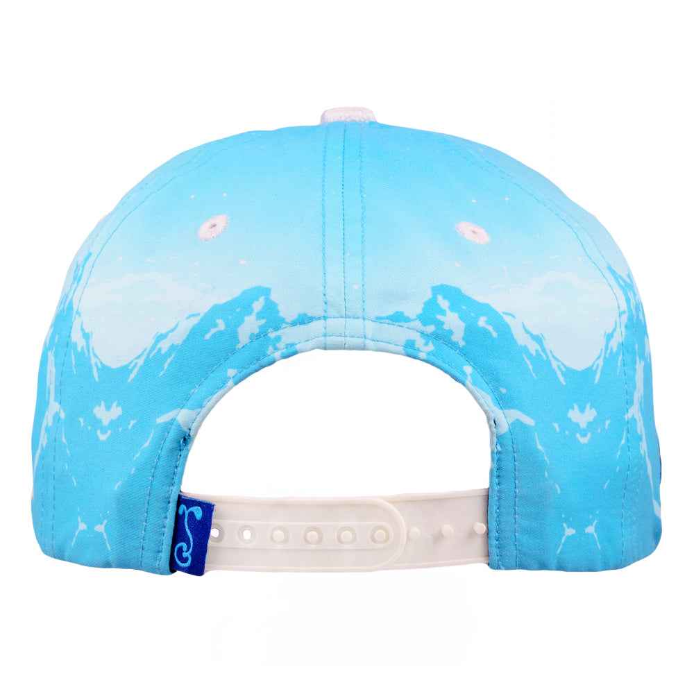 ELEV808 x Grassroots Yeti Blue Snapback Hat