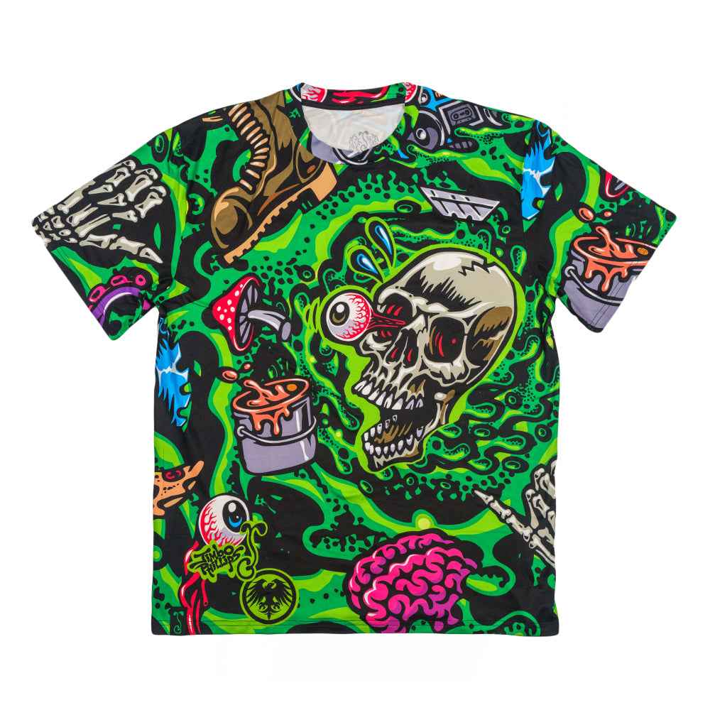 Jimbo Phillips Never Summer Green T Shirt