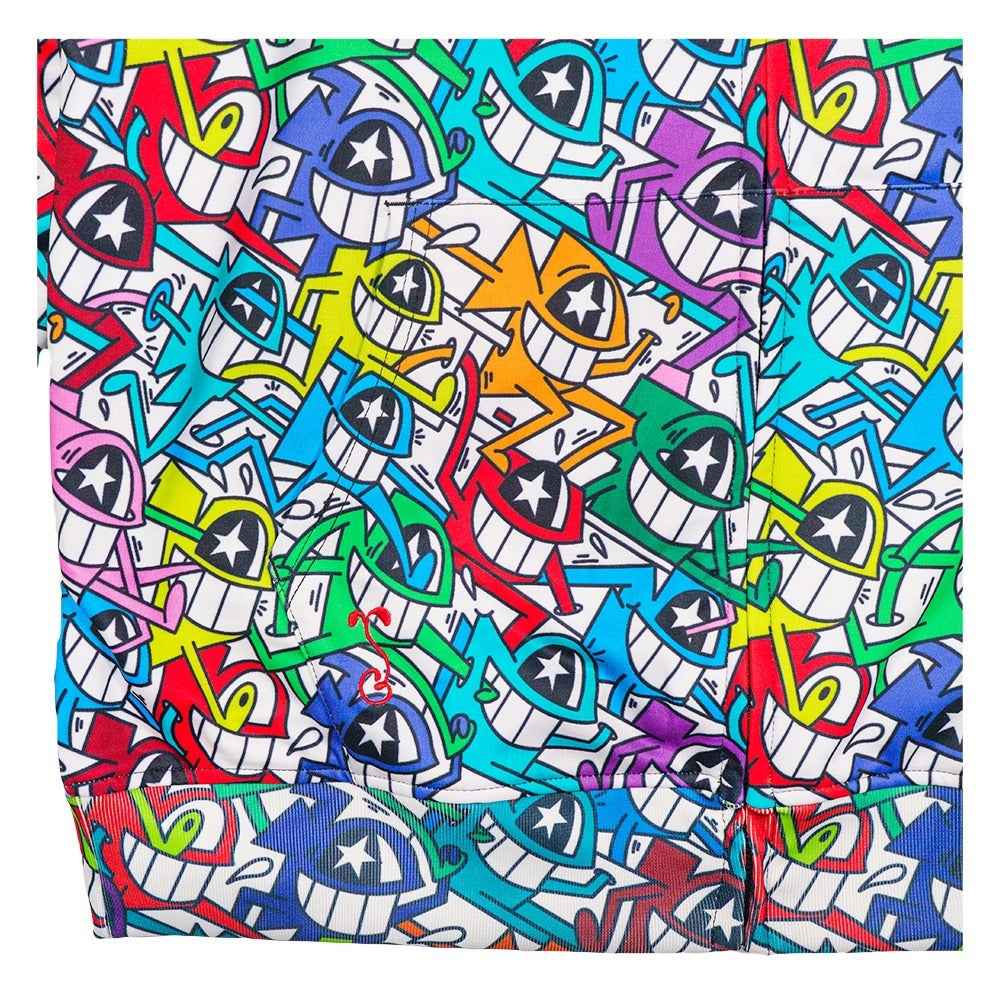 El Pez Smile Reversible Zip Up Hoodie