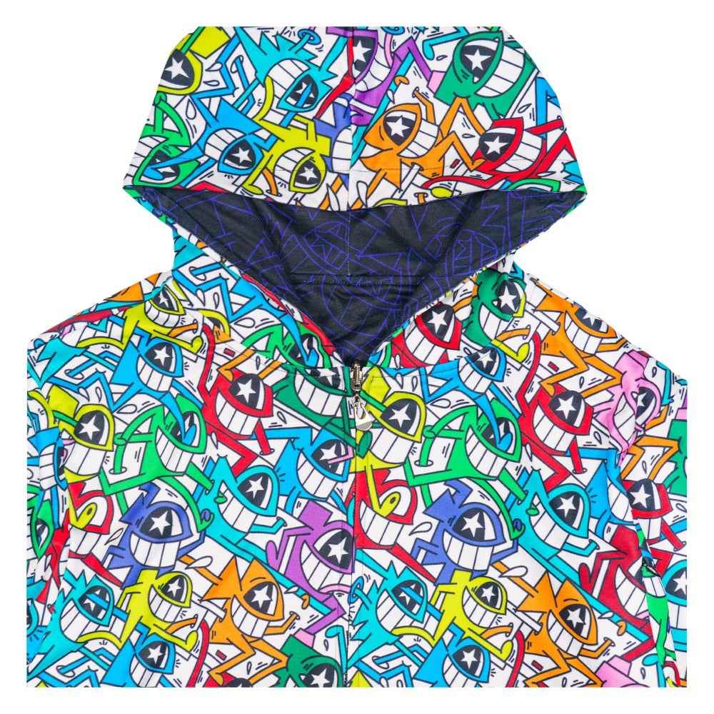 El Pez Smile Reversible Zip Up Hoodie