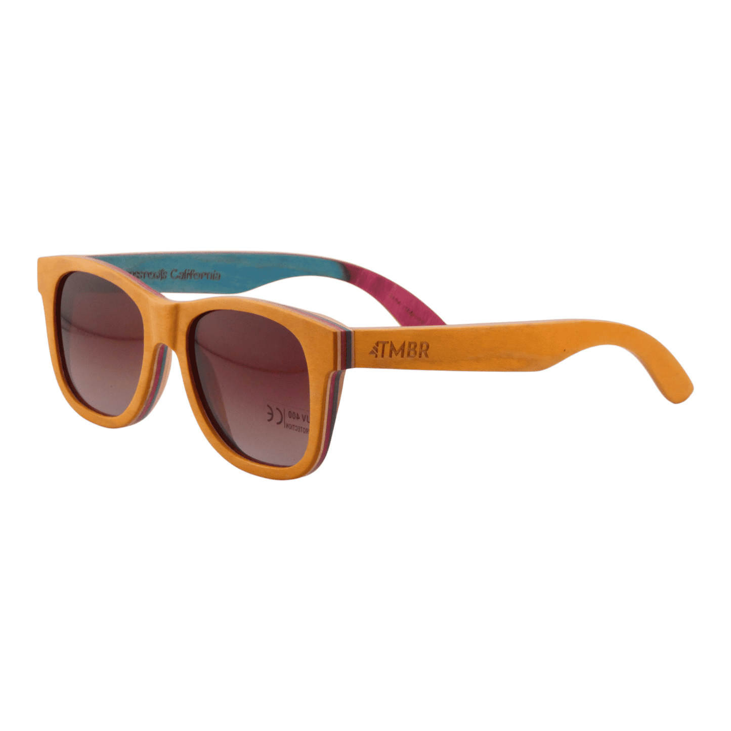 TMBR The Traveler Golden Sunglasses