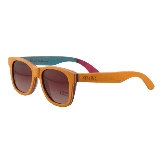 TMBR The Traveler Golden Sunglasses