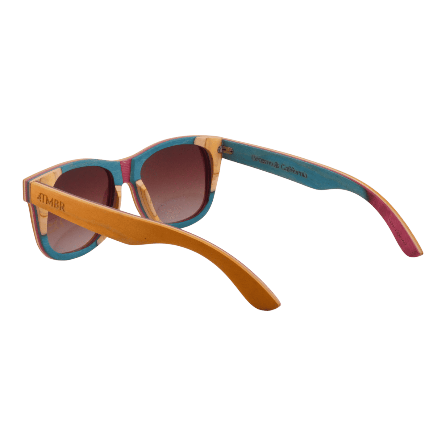 TMBR The Traveler Golden Sunglasses