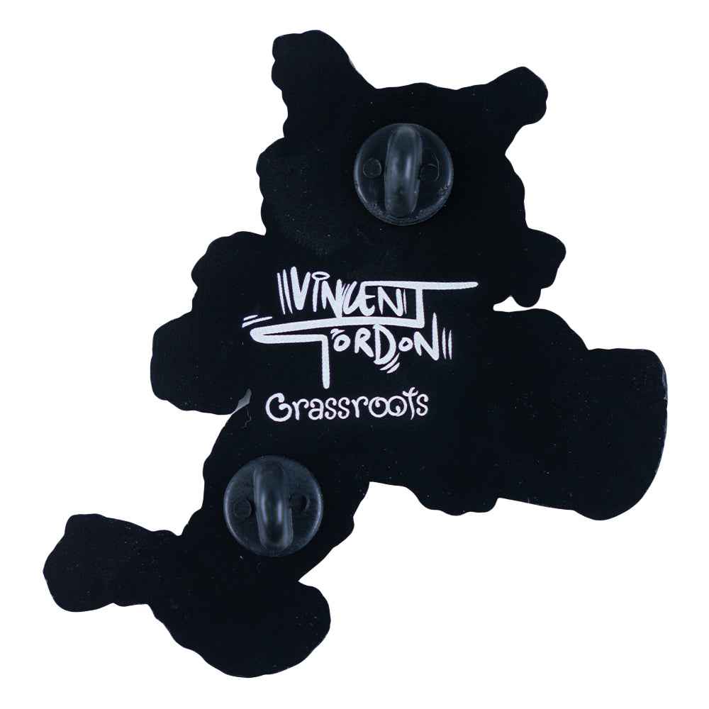 Vincent Gordon Dead Cats Pink Cat Pin