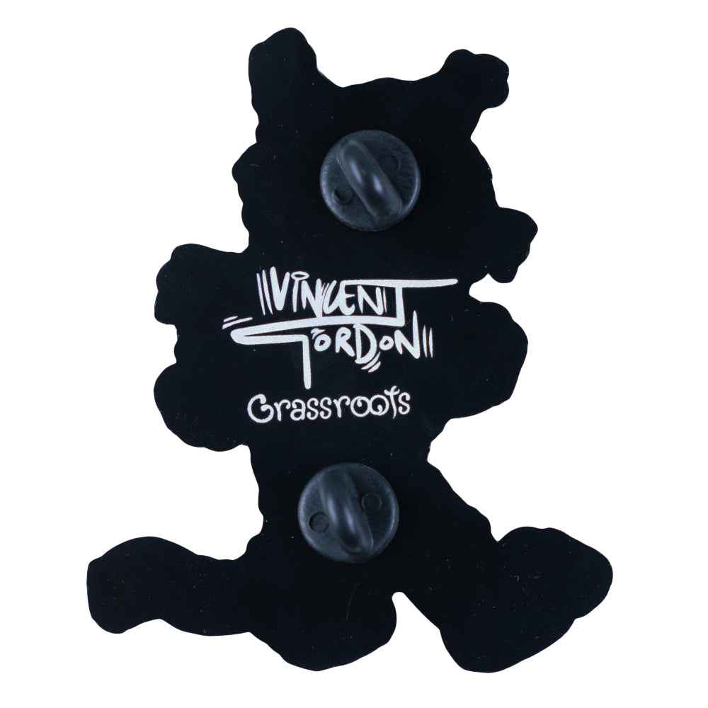 Vincent Gordon Dead Cats Green Cat Pin