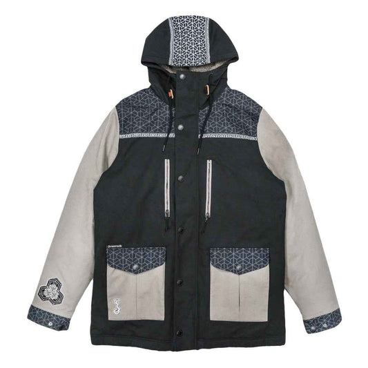 Isomatrix Black Sherpa Parka Jacket