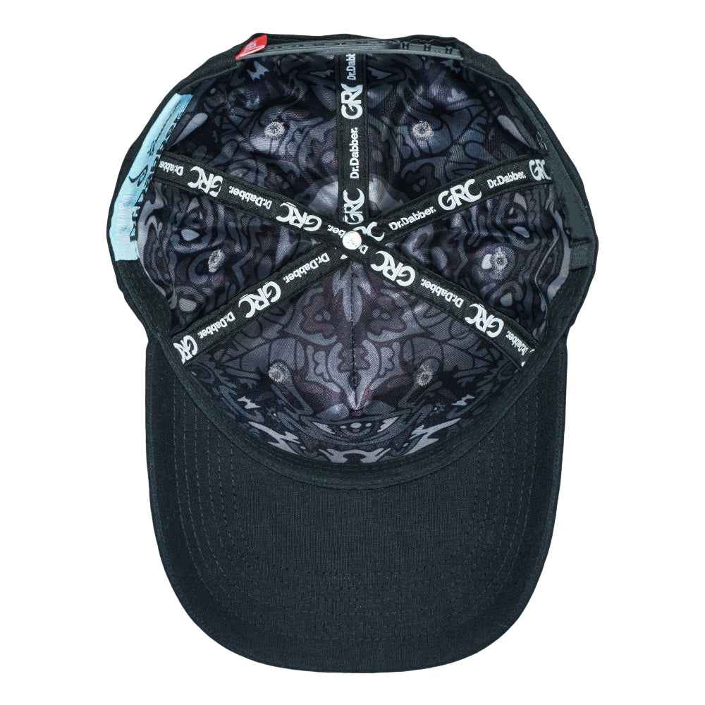 Doctor Dabber Young and Sick Black 501 Snapback Hat