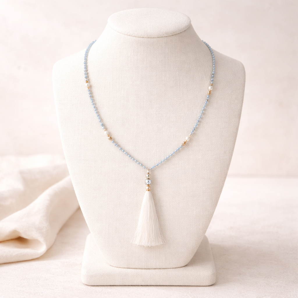 Sonia Tassel Bead Necklace - Thailand