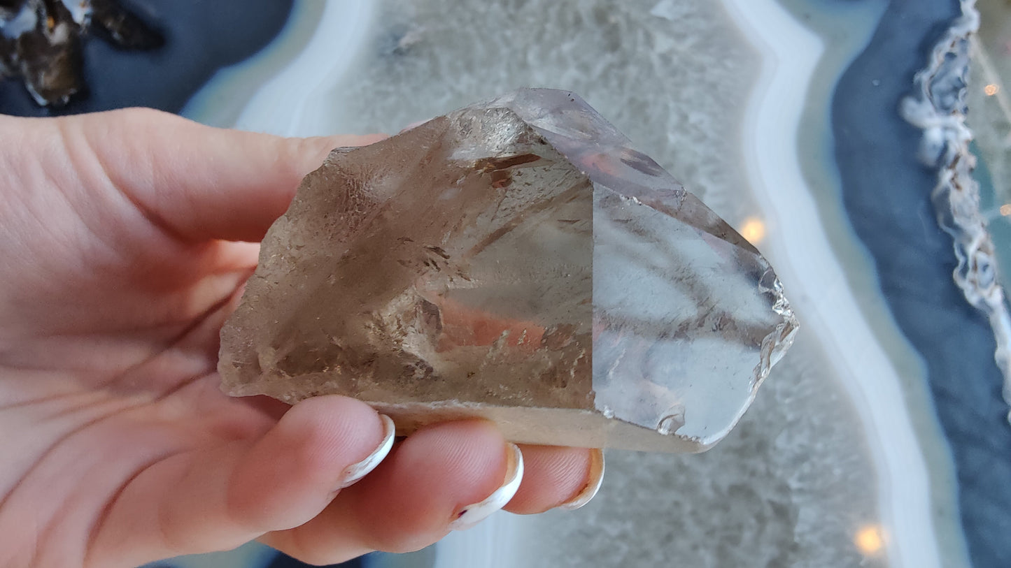 Lodalite Included Smoky Quartz 128g