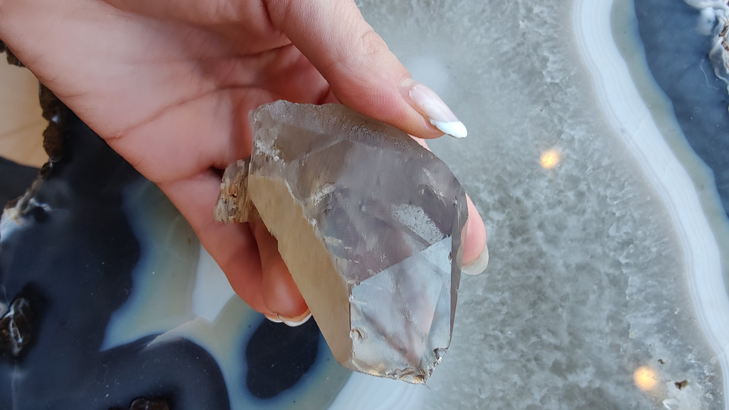 Lodalite Included Smoky Quartz 128g