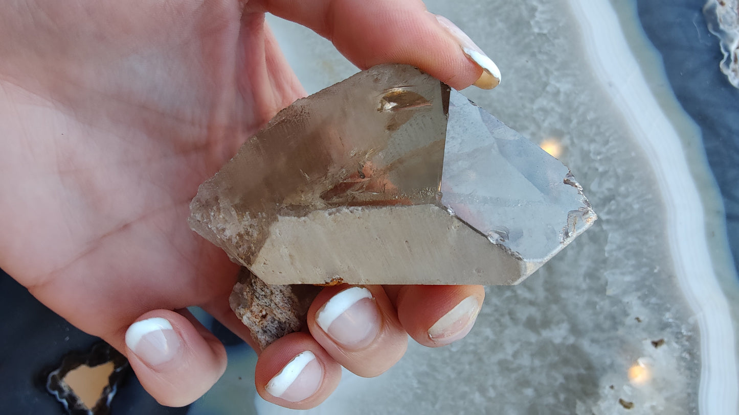 Lodalite Included Smoky Quartz 128g