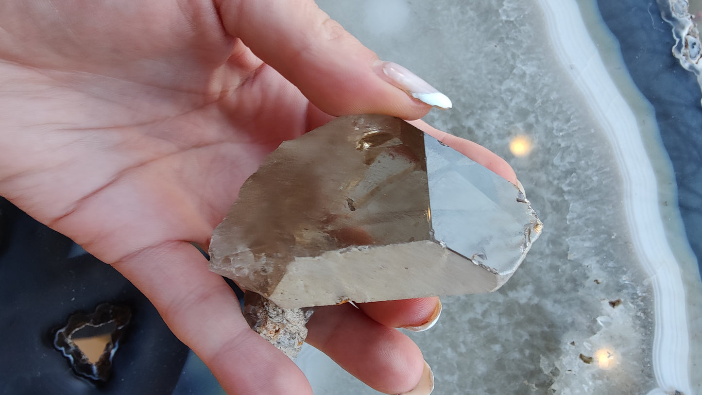 Lodalite Included Smoky Quartz 128g