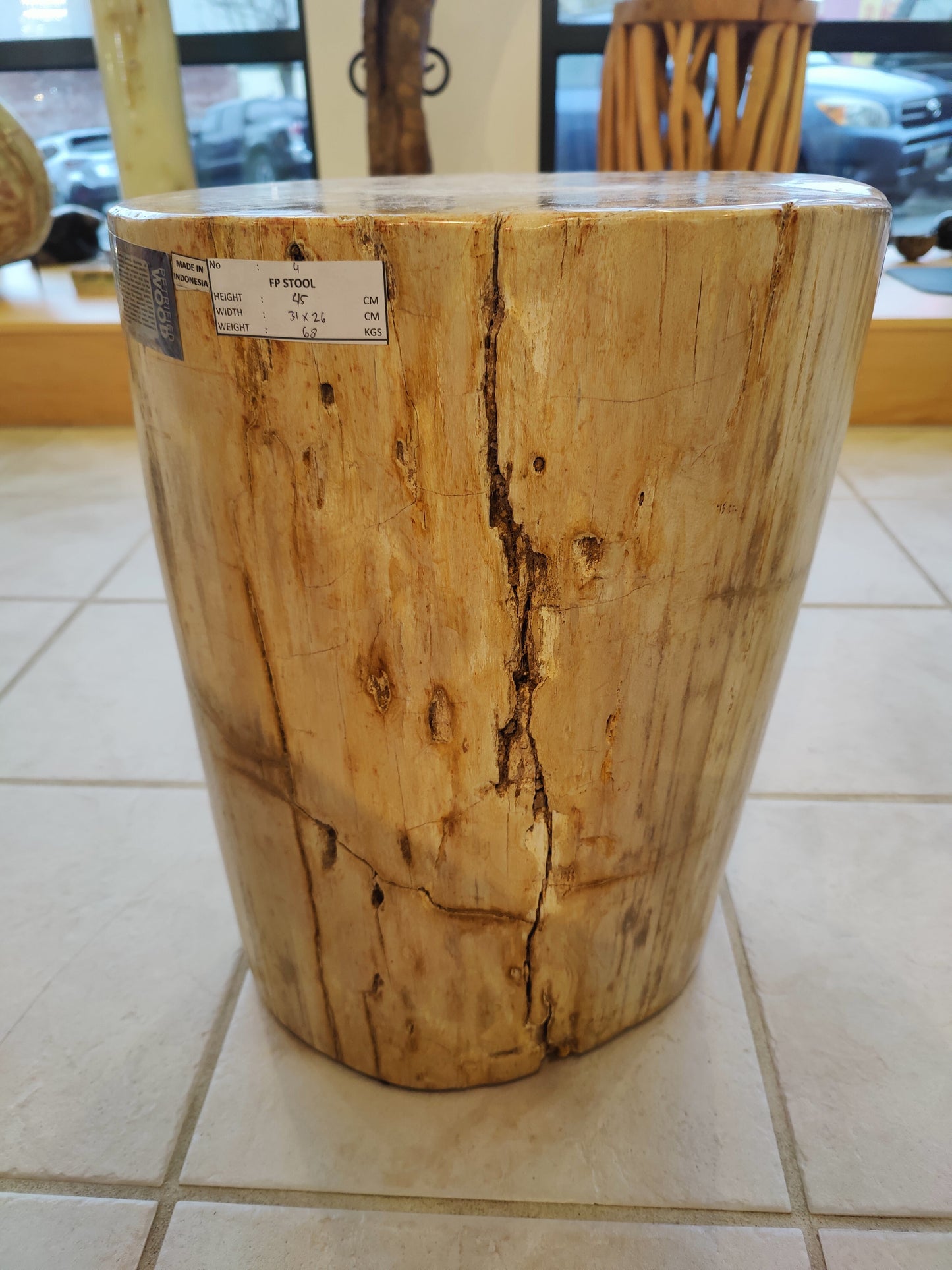 Petrified Wood Pedestal