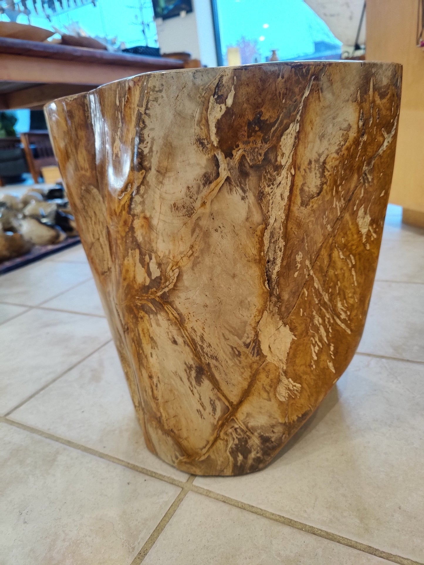 Petrified Wood Pedestal