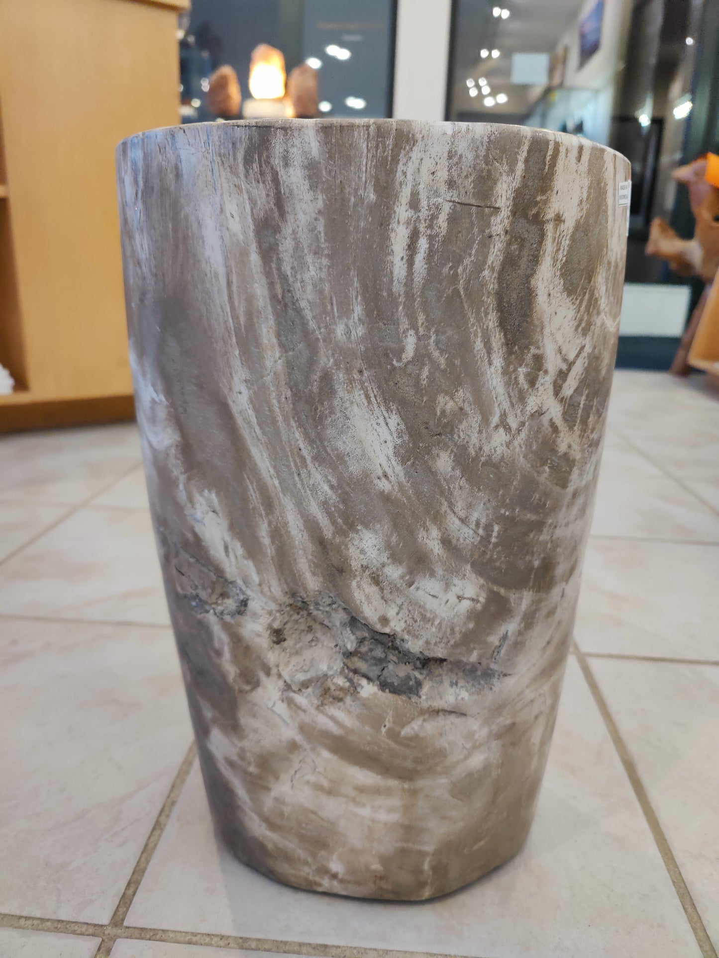 Petrified Wood Pedestal