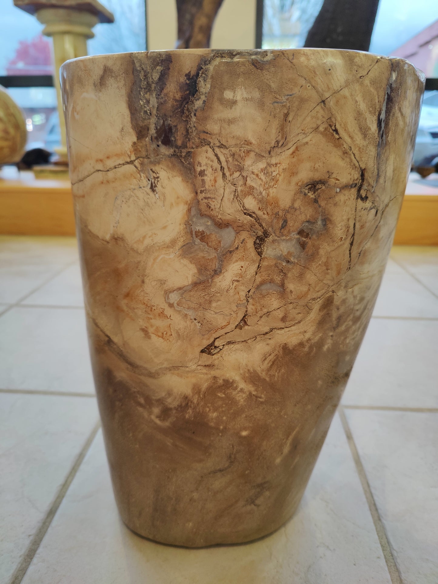 Petrified Wood Pedestal