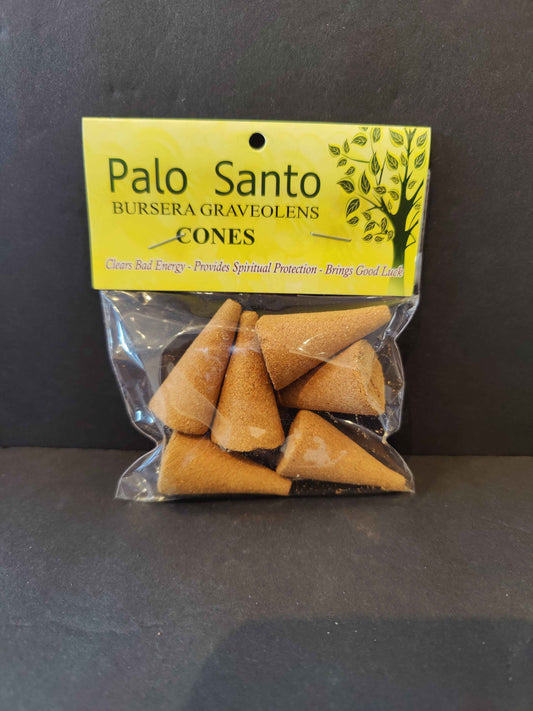 Palo Santo Cone Incense - Smokin Resin Company