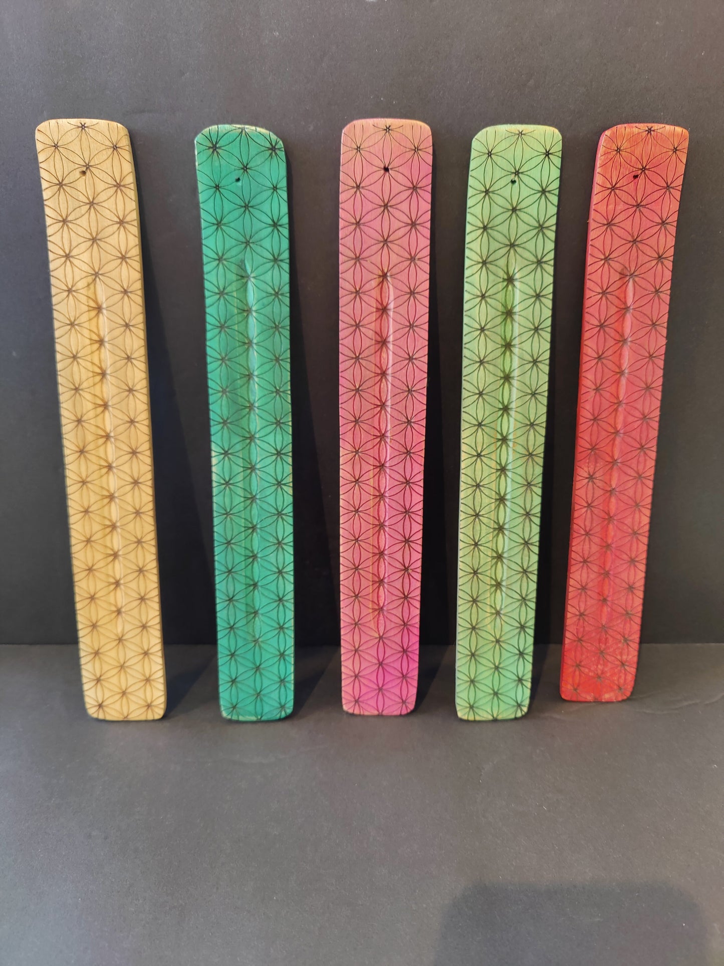 Wood Printed Incense Burner