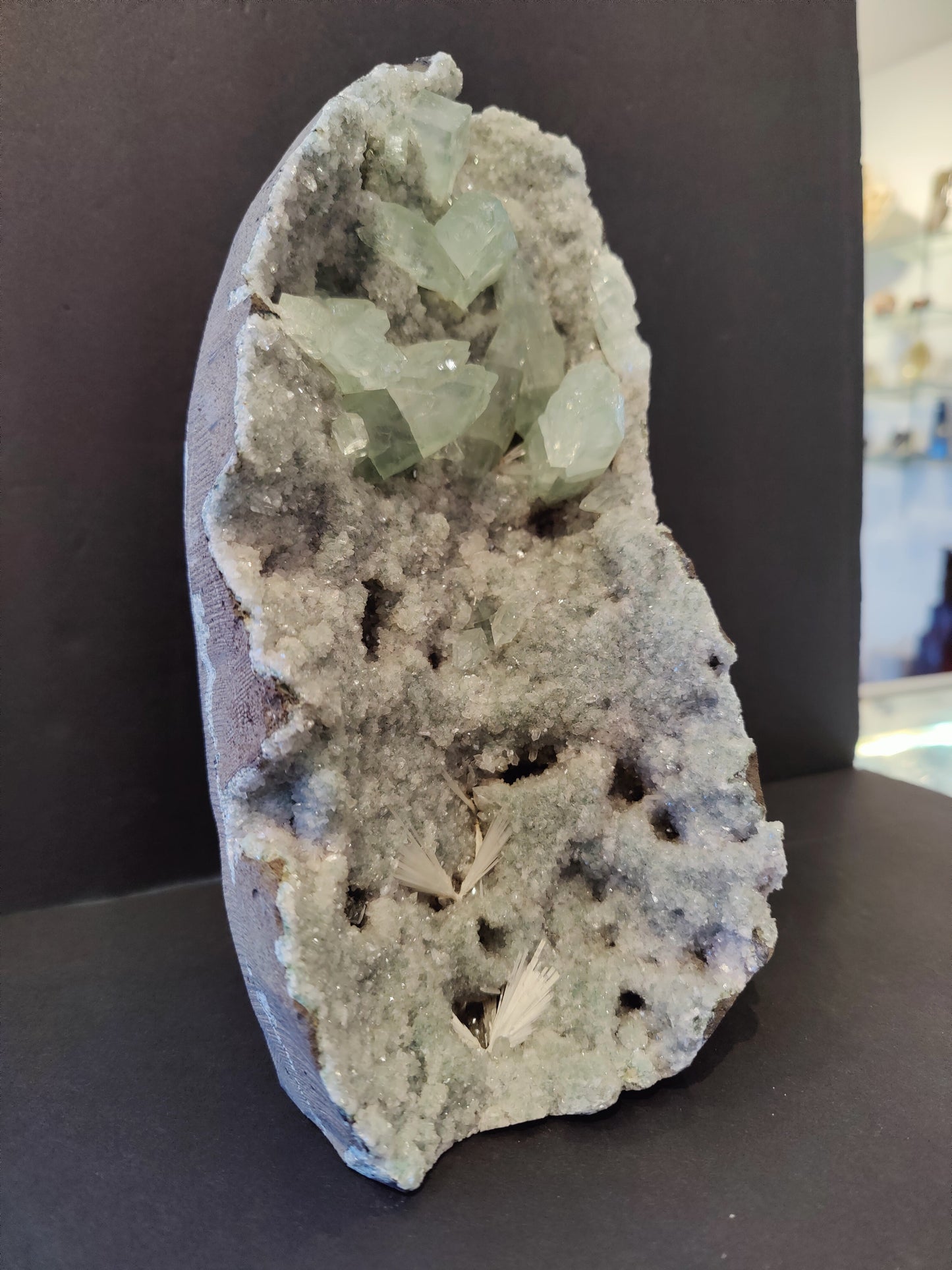 Apophyllite Cabinet Specimen 2,450g