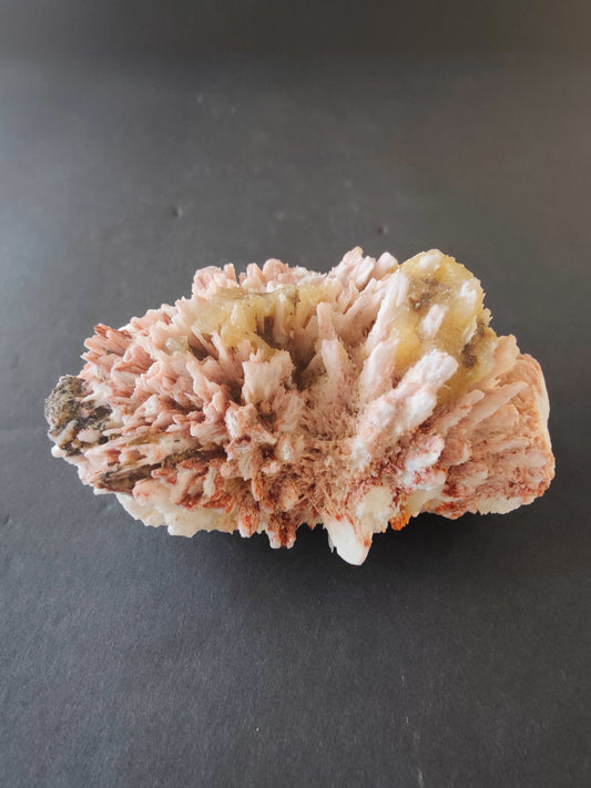 Red Mordenite with Stilbite Specimen 306g